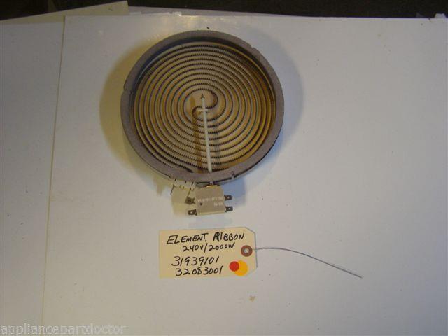 AMANA STOVE 32083001 31939101 Element, Ribbon 240v/2000w used part AMANA STOVE 32083001 31939101 Element, Ribbon 240v/2000w used part